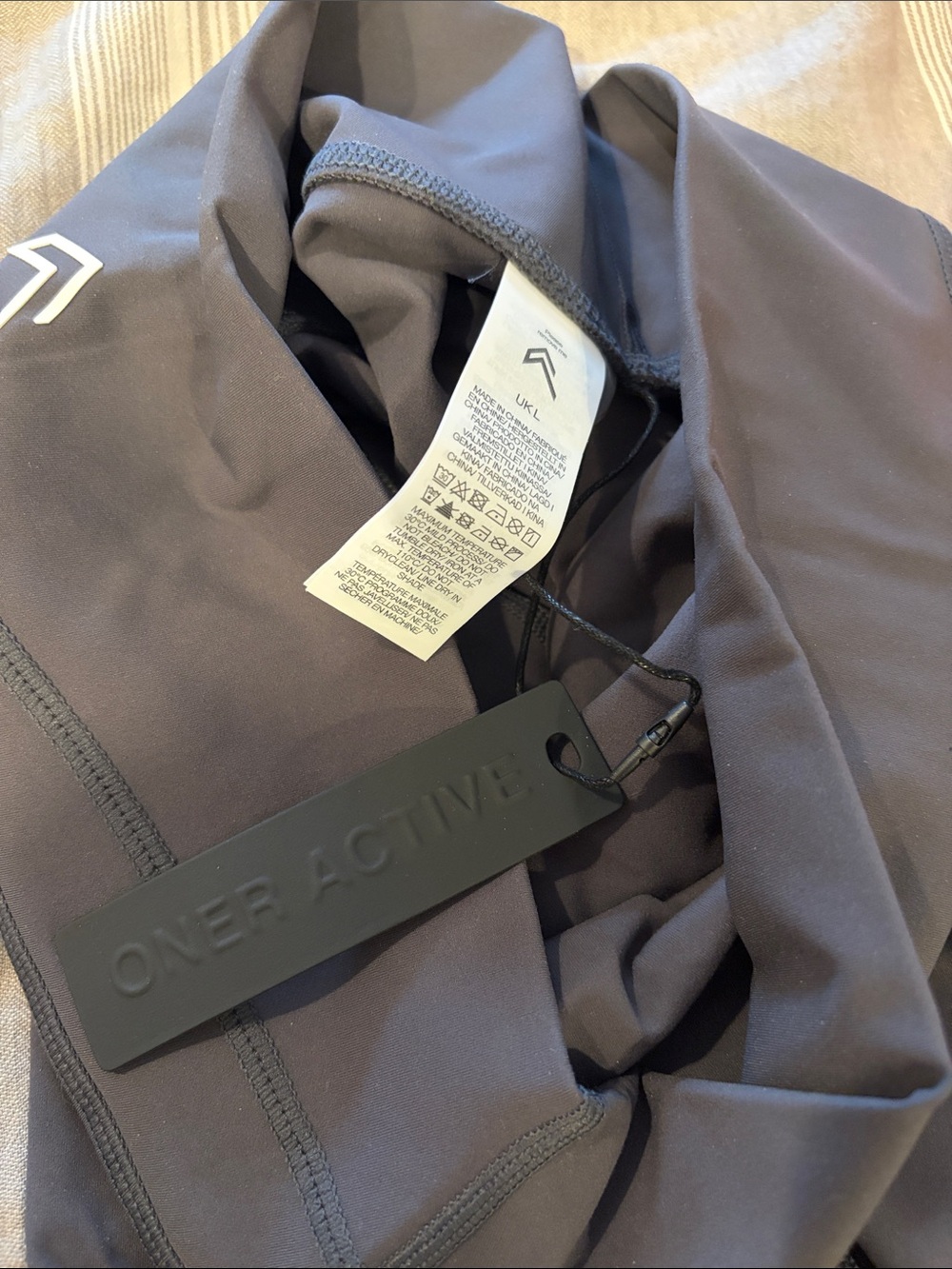 Oner Active Gray High-Waist Leggings - Picture 7 of 7